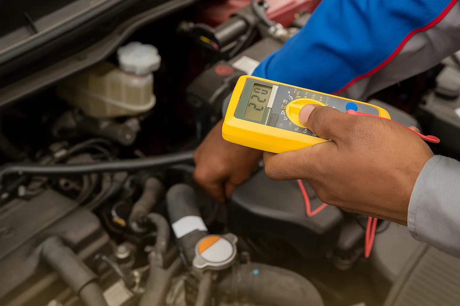 How to Diagnose Car Battery vs Alternator issues lines