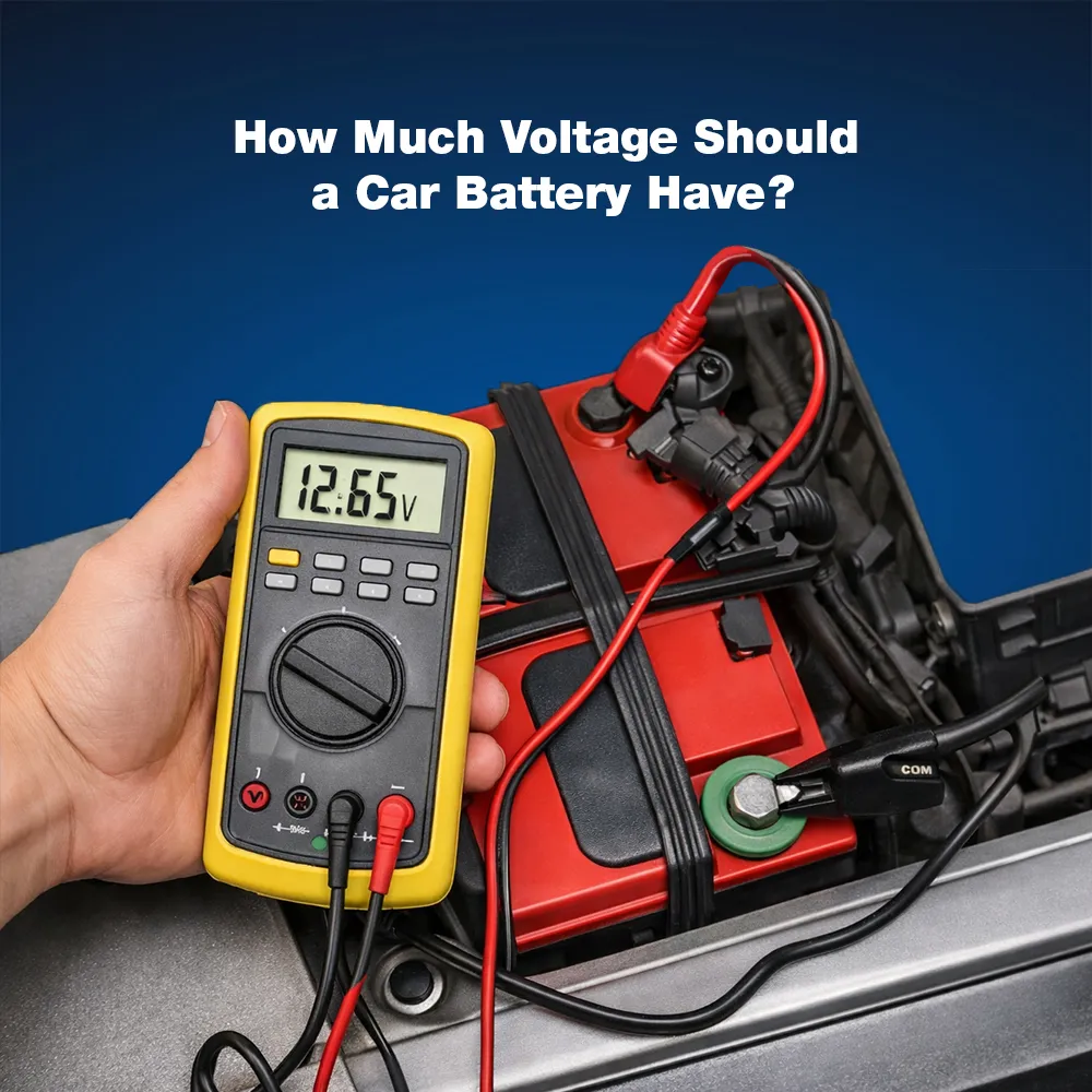 How Much Voltage Should a Car Battery Have