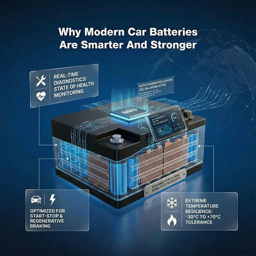 Why Modern Car Batteries Are Smarter and Stronger